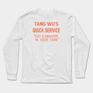 Tang Wu - Quick Service (Original - Light) Long Sleeve T-Shirt